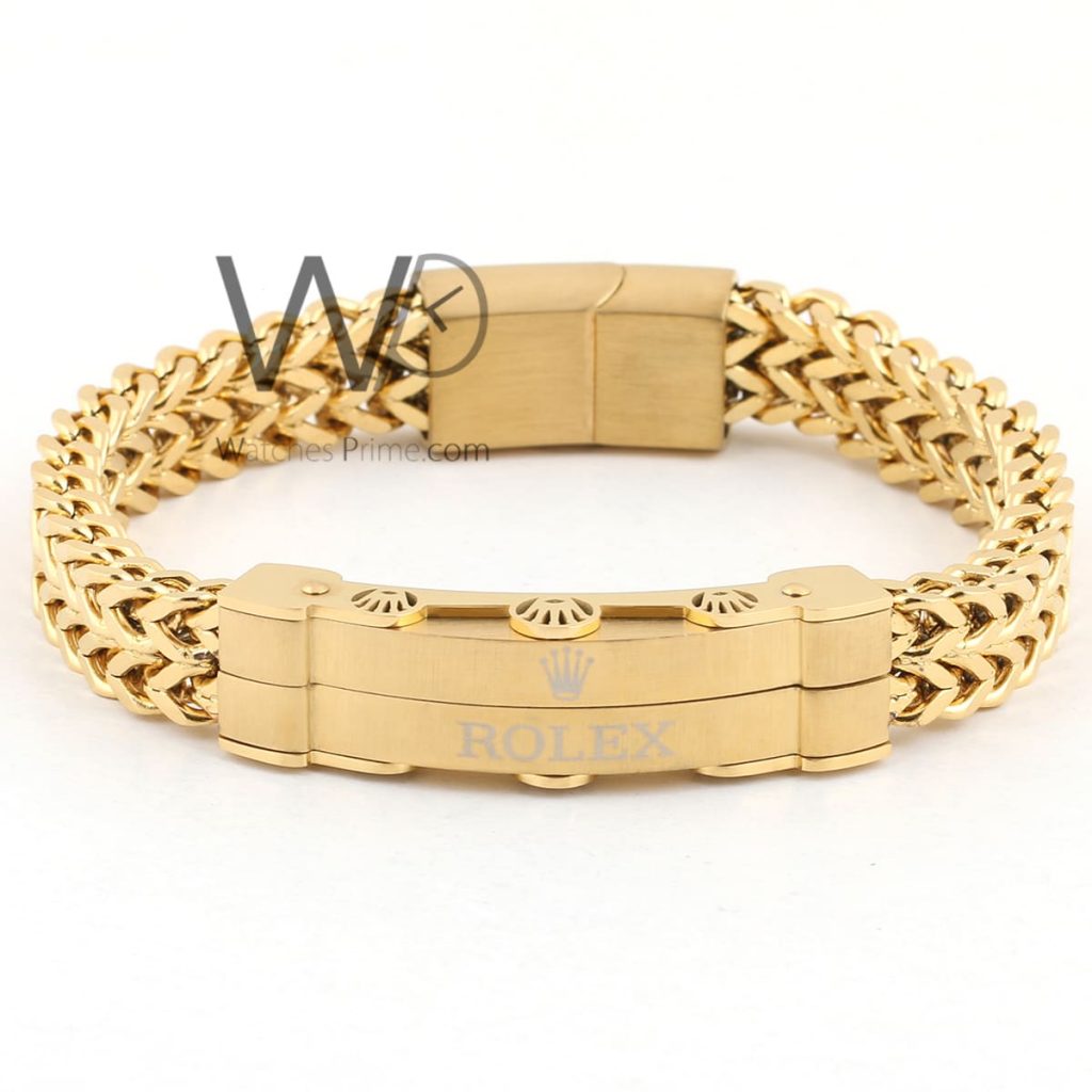 Rolex stainless steel gold men bracelet | Watches Prime