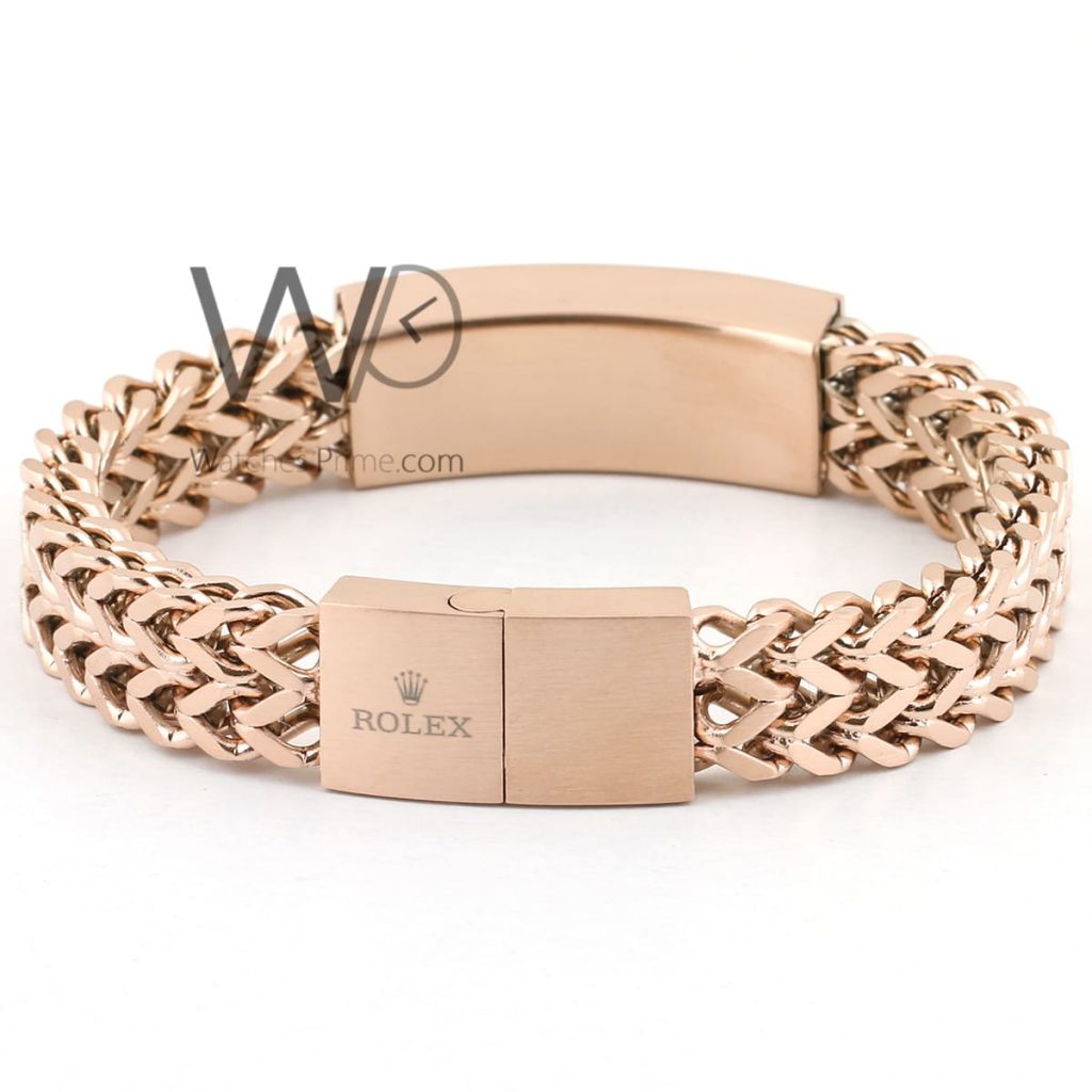 Rolex rose gold metal men's bracelet | Watches Prime