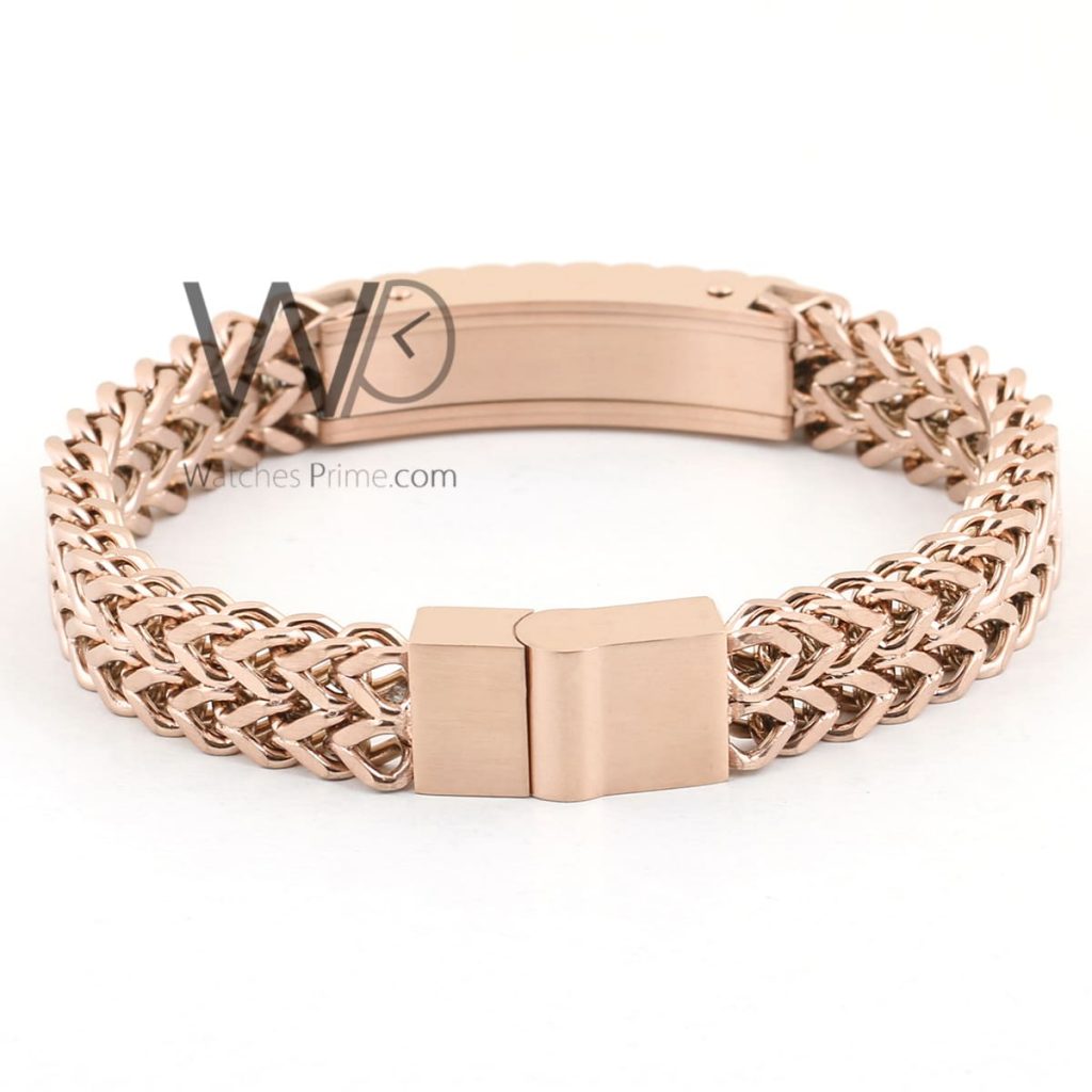 Rolex stainless steel rose gold men bracelet | Watches Prime