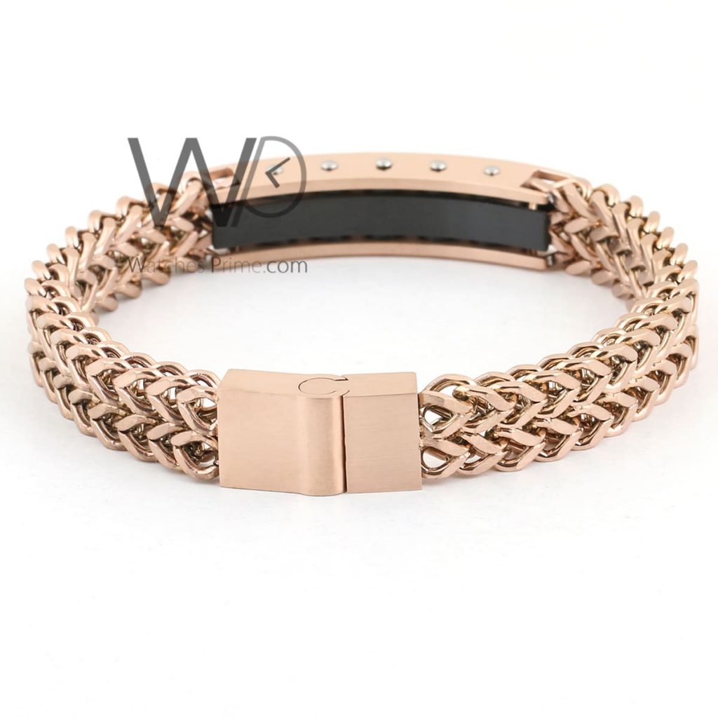 Rolex rose gold metal bracelet for men | Watches Prime