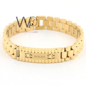 Rolex gold metal bracelet for men