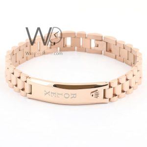 Rolex metal rose gold men's bracelet | Watches Prime