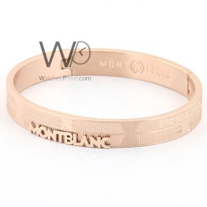 Montblanc rose gold men bracelet