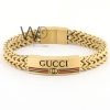 Gucci gold metal men's bracelet | Watches Prime