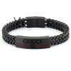 Gucci metal black men bracelet | Watches Prime