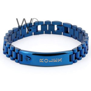 Rolex metal blue men's bracelet | Watches Prime