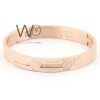 Versace rose gold metal men's bracelet | Watches Prime