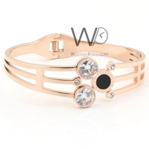 Bvlgari rose gold metal women's bracelet