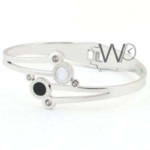 Bvlgari metal silver women's bracelet