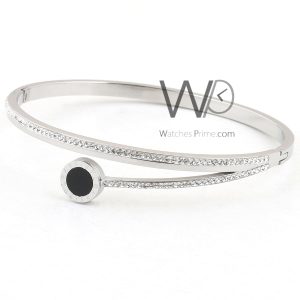 Bvlgari silver metal women's bracelet
