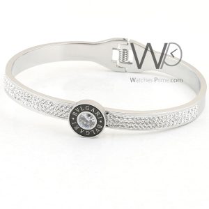 Bvlgari women bracelet silver metal