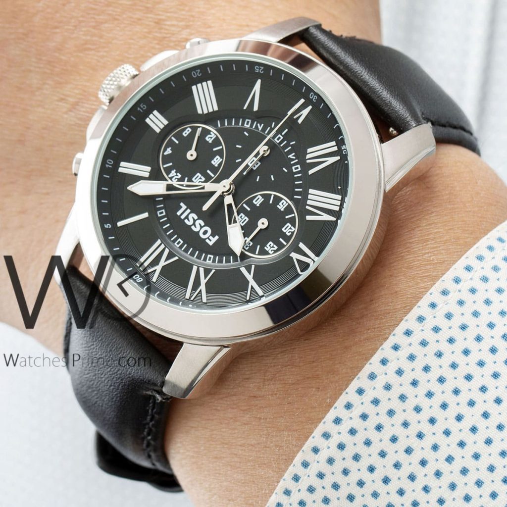 Fossil Grant Chronograph with Black dial | Watches Prime