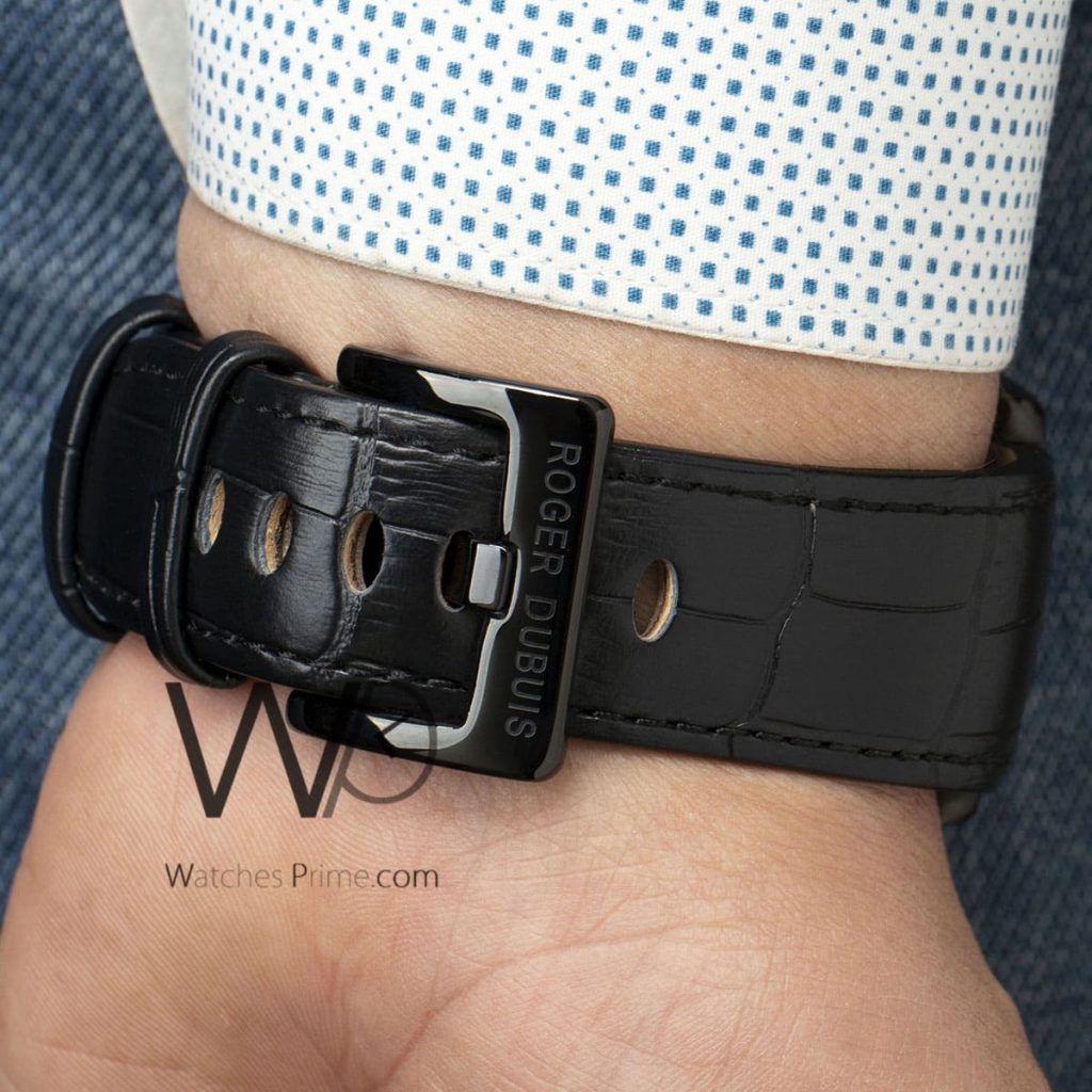 Roger Dubuis Men's Watch Black Leather Belt | Watches Prime