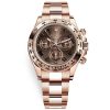 ساعة ROLEX حزام الفولاذ باللون الذهبي الوردي | واتشز برايم