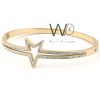 Star women bracelet gold stainless steel | Watches Prime