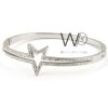 Star women bracelet silver stainless steel | Watches Prime