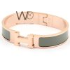 Hermes metal rose gold women's bracelet | Watches Prime