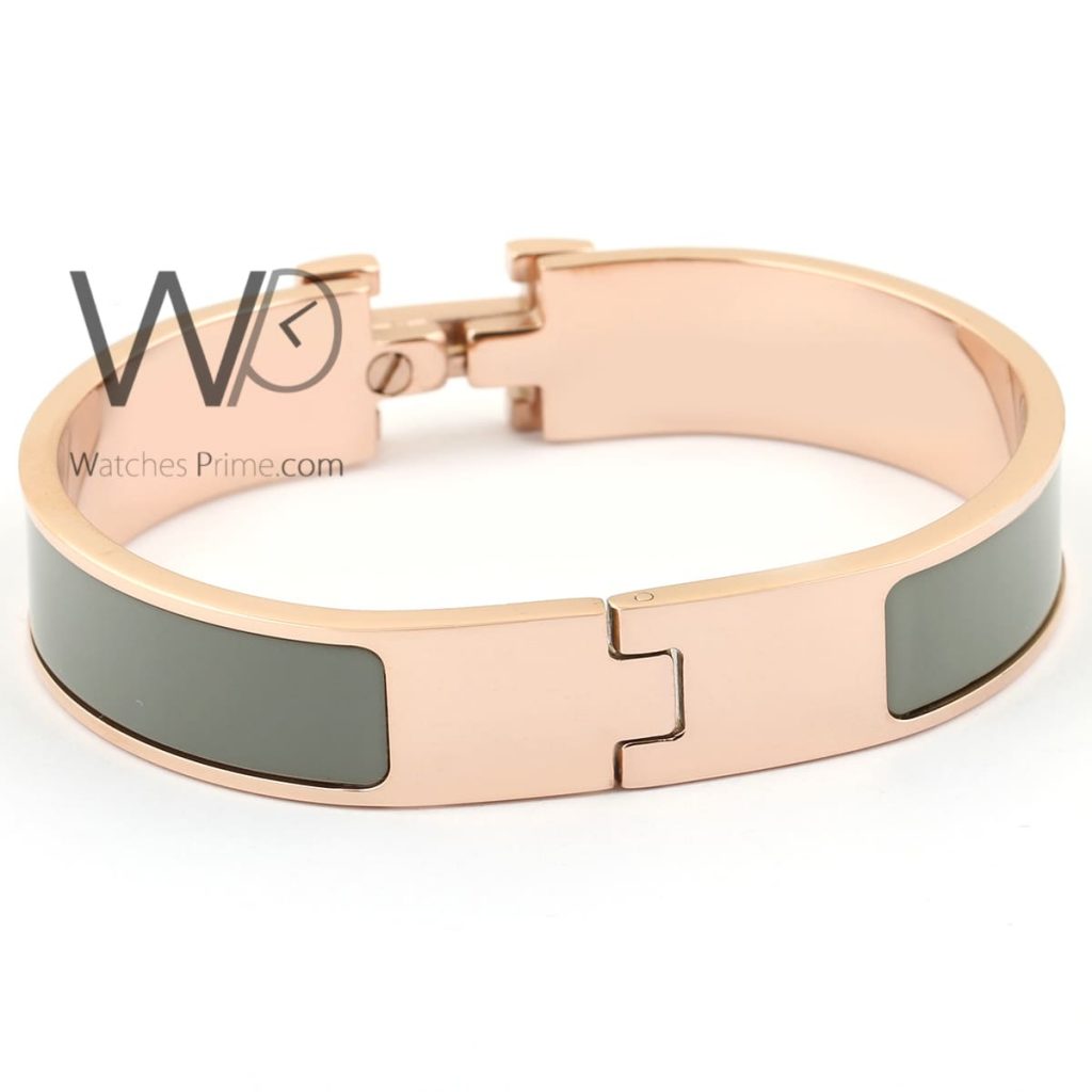 Hermes metal rose gold women's bracelet | Watches Prime
