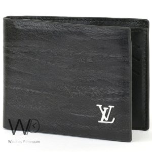 محفظة لويس فيتون LV جلد اسود رجالى | واتشز برايم
