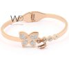 Butterfly bracelet metal rose gold for women | Watches Prime