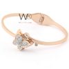 Butterfly women bracelet metal rose gold | Watches Prime