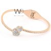 Hearts metal rose gold women bracelet | Watches Prime
