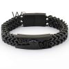 Versace metal black men's bracelet | Watches Prime