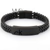 Calvin Klein CK black metal men's bracelet | Watches Prime
