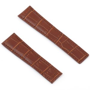 Tag heuer brown leather watch strap