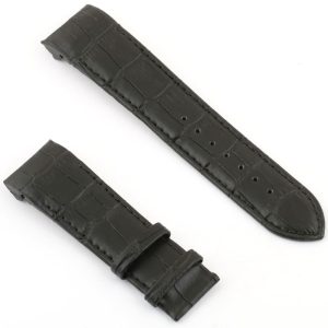 Tissot leather black watch strap