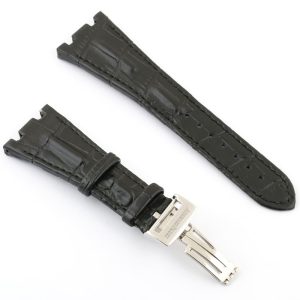 Audemars Piguet AP Black Leather Watch Strap | Watches Prime