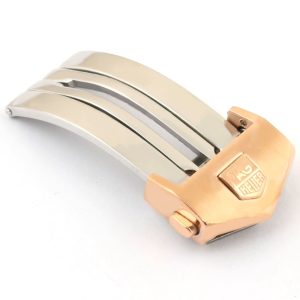 Tag heuer watch buckle stainless steel rose gold