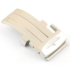 Breitling metal silver watch buckle