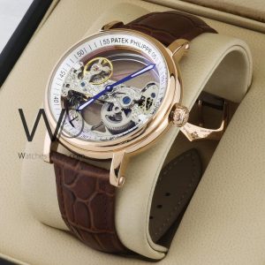 Patek philippe watch white 3084