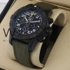 Breitling Men's Watch with Green Fiber belt | Watches Prime