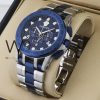 Versace Men's Watch Chronograph with blue dial |