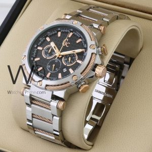 Guess Collection chronograph, bold black dial