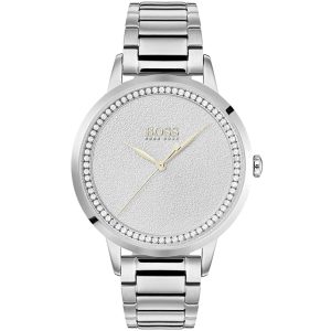 1502462 hugo boss watch women silver metal twilight