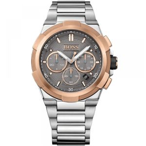 1513362 hugo boss watch men silver metal supernova