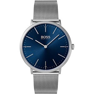 1513541 hugo boss watch men silver metal horizon