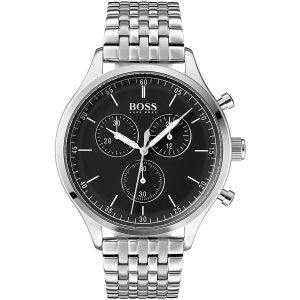 1513652 hugo boss watch men silver metal companion