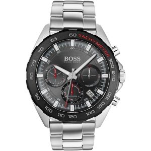 1513680 hugo boss watch men silver metal intensity