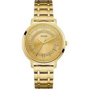 W0933l2 guess watch women gold metal montauk
