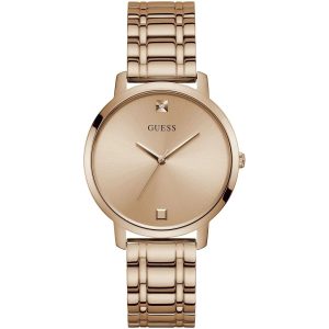W1313l3 guess watch women rose gold metal nova