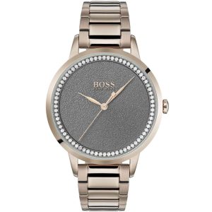 1502463 hugo boss watch women rose gold metal twilight