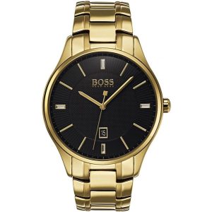 1513521 hugo boss watch men gold metal governor