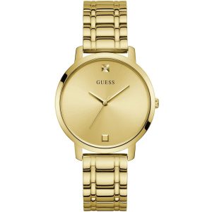 W1313l2 guess watch women gold metal nova