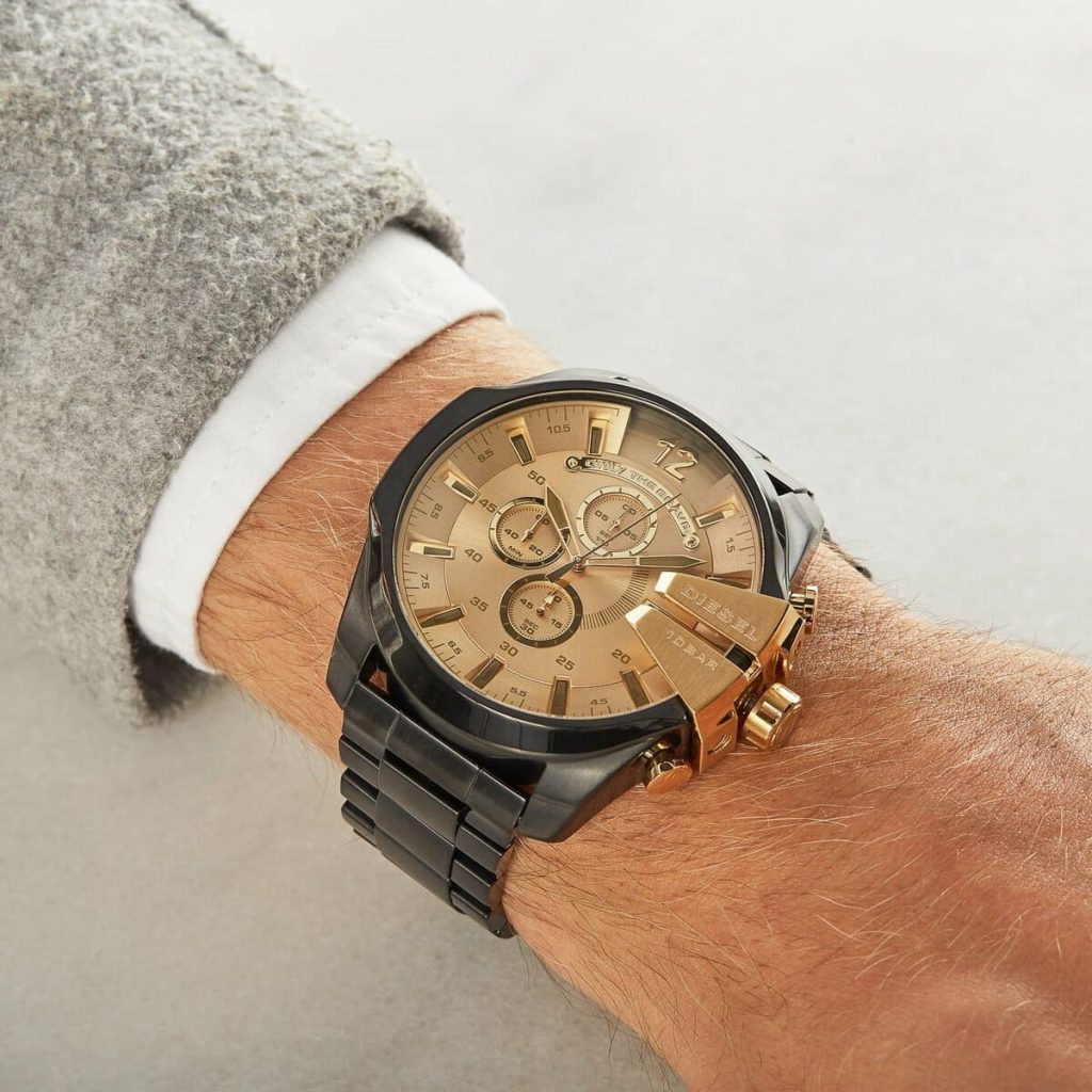 Diesel Watch Mega Chief DZ4485 | Watches Prime