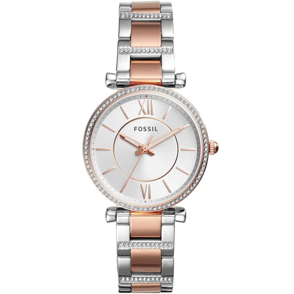 Fossil Watch Carlie Two-tone ES4342 | Watches Prime