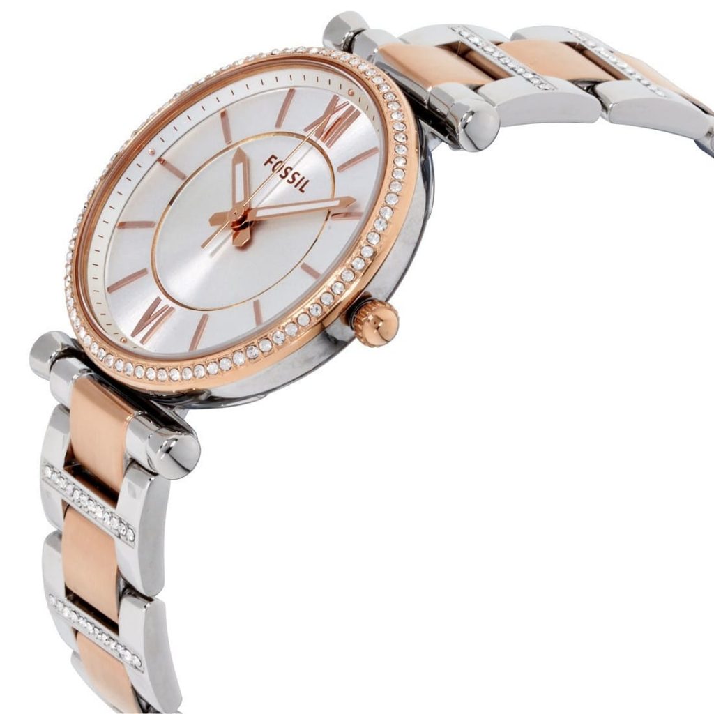 Fossil Watch Carlie Two-tone ES4342 | Watches Prime